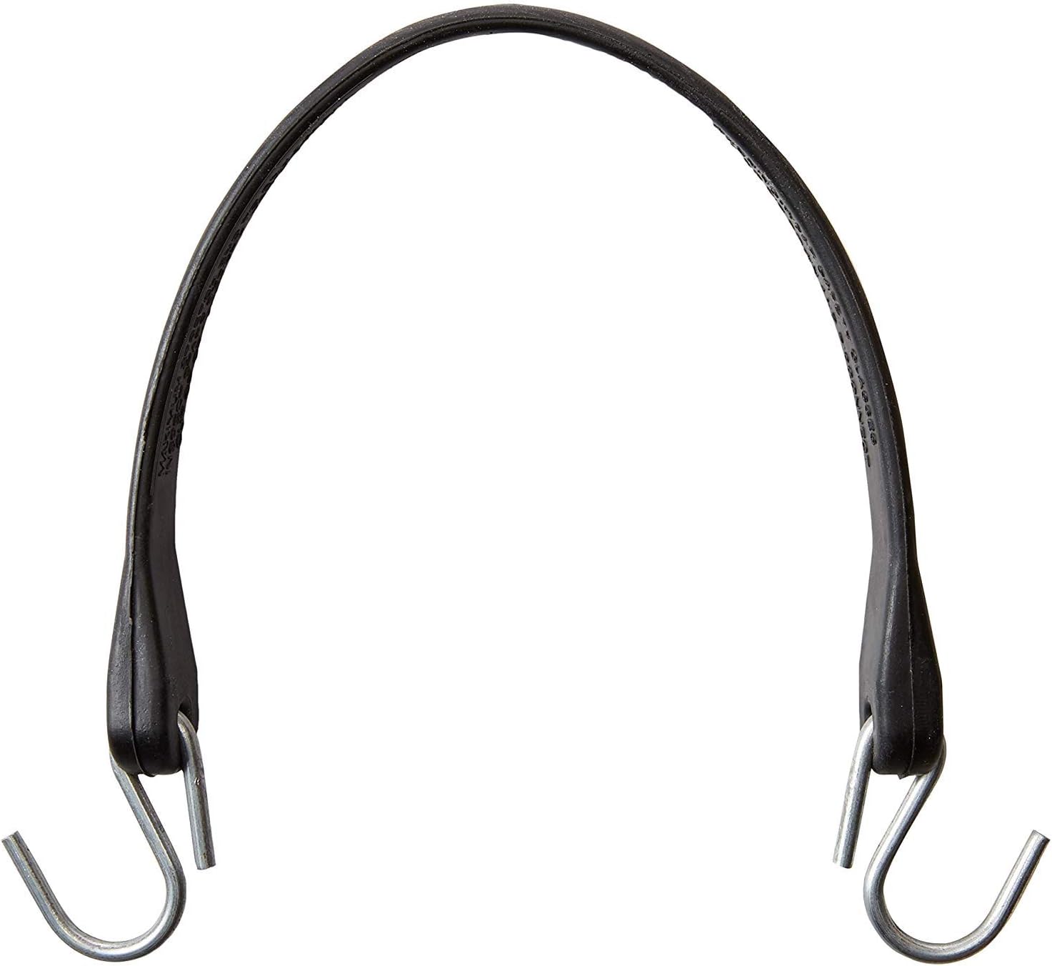 Pack of 25 Bungee Cords with Hooks Rubber Tarp Straps with Crimped Metal S Hooks Heavy Duty Bungie Cord Tie Downs J8775