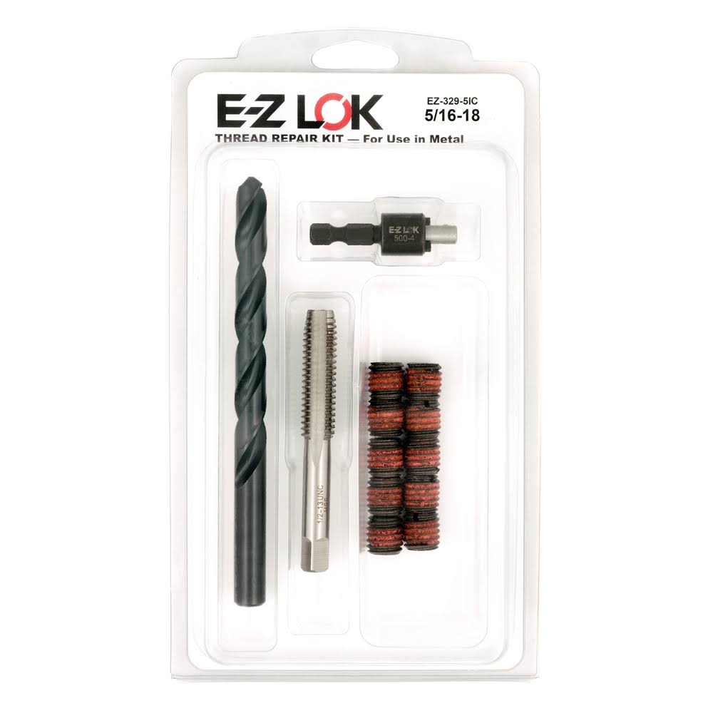 Thread Repair Kit for Metal, 5/16-18 x 1/2-13 I1507