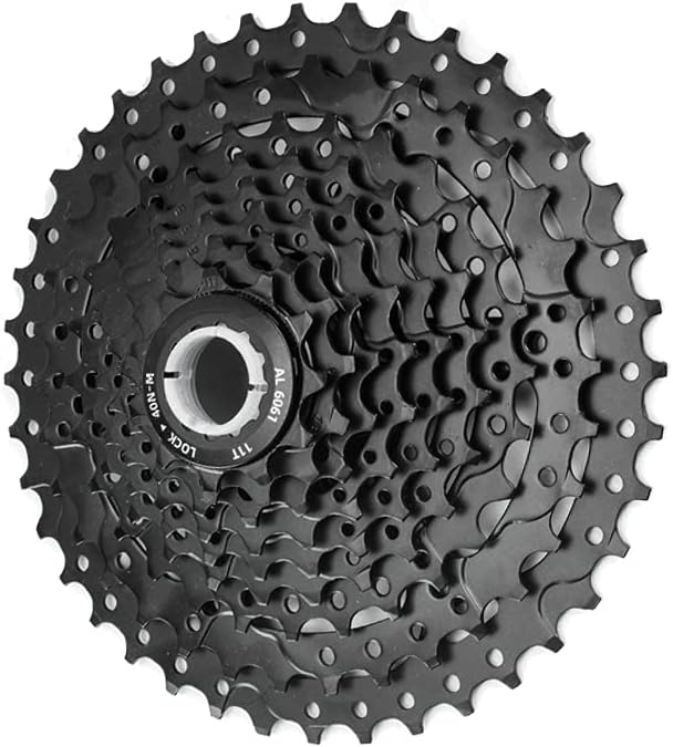 8/9/10/11/12 Speed Bike Cassette 11-40T/11-42T/11-46T/11-50T All Black Pack of 2 W832787