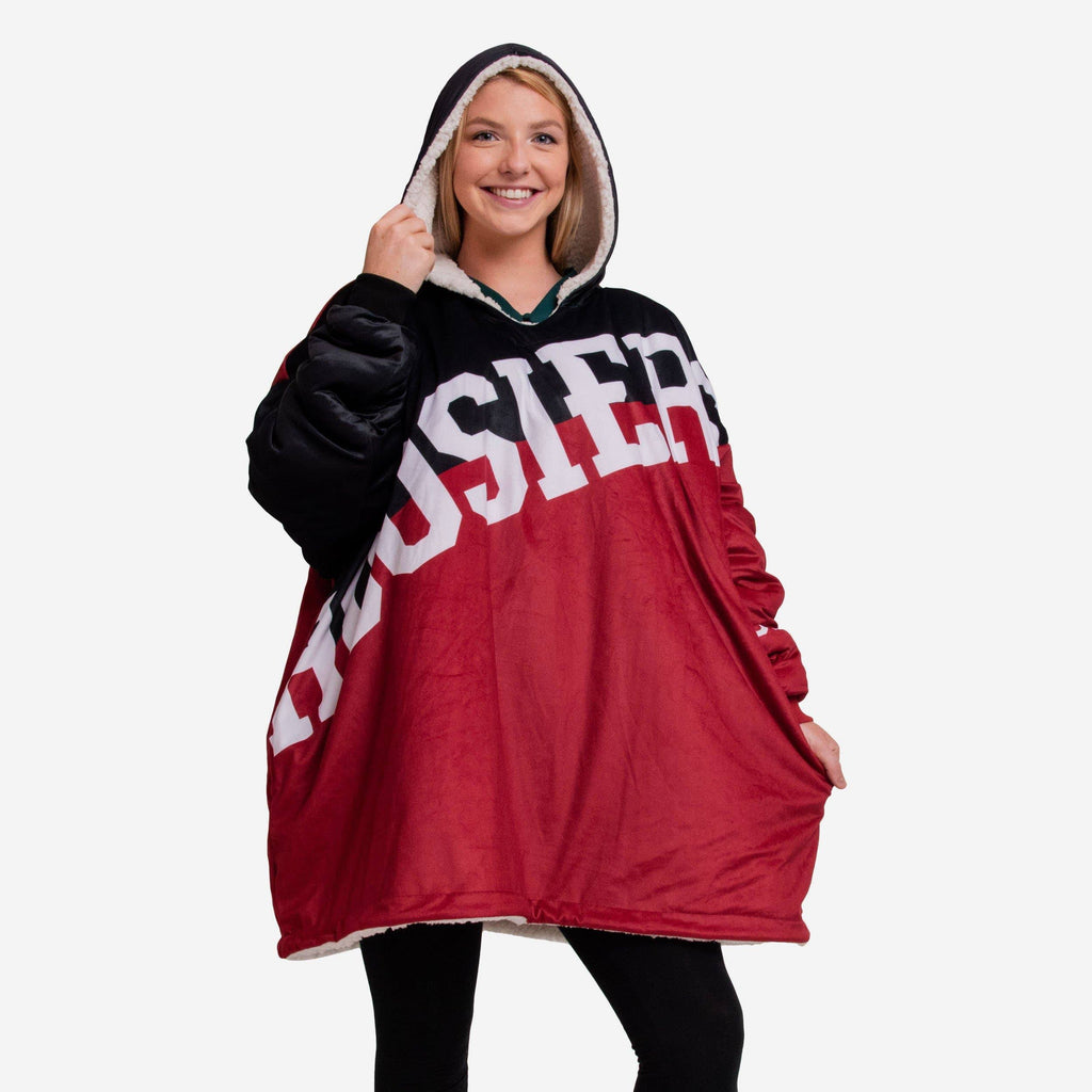 Reversible Colorblock Hoodie U601798