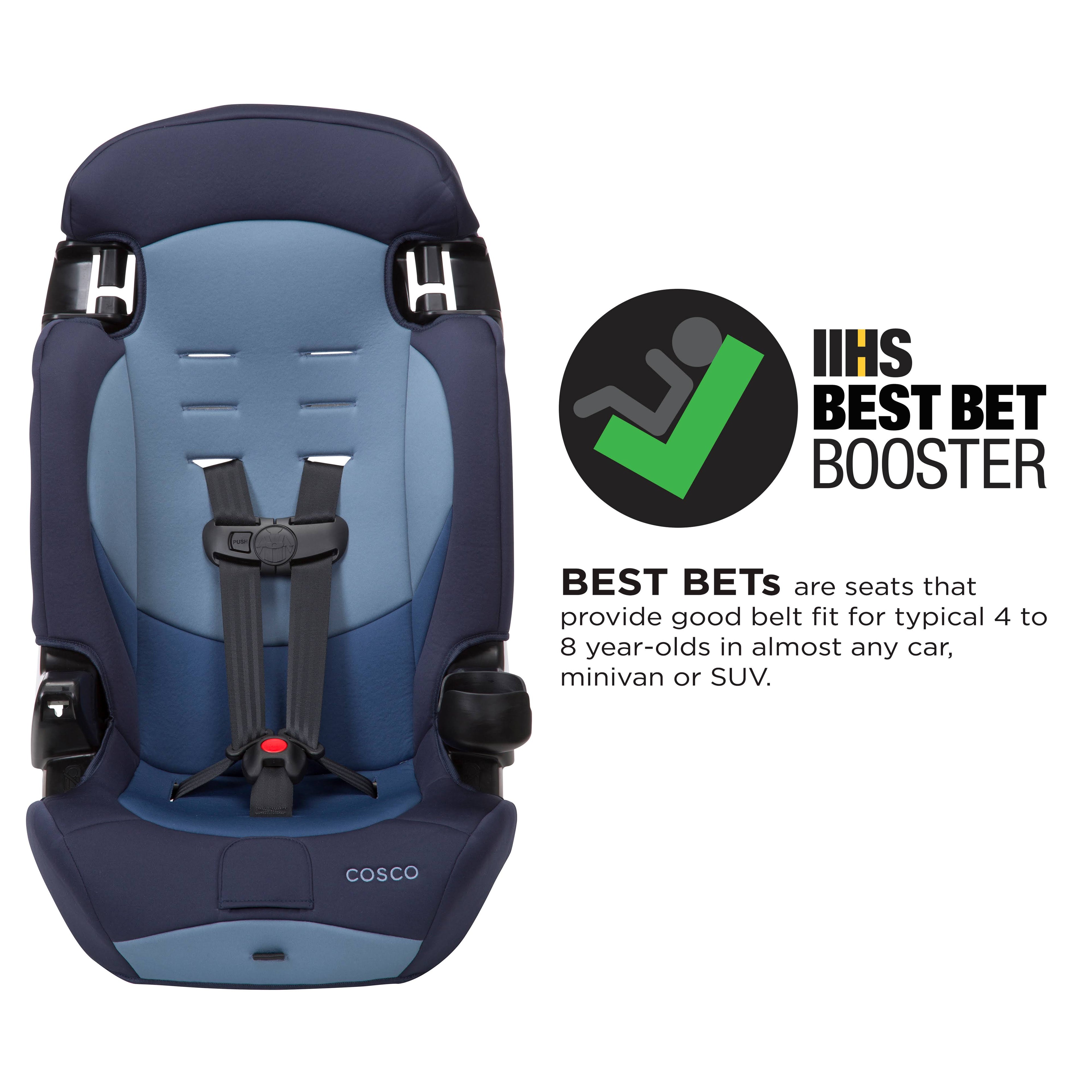 2 in 1 Booster Car Seat Sport Blue T288900