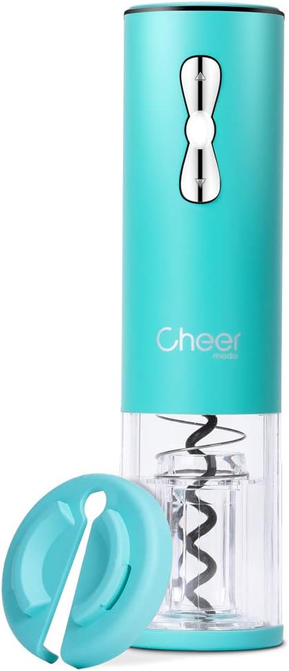 Rechargeable Wine Bottle Opener Corkscrew with Foil Cutter, Pack of 2 W318337