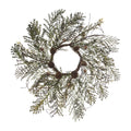 Set of 4 Cedar Brown Candle Ring C986465
