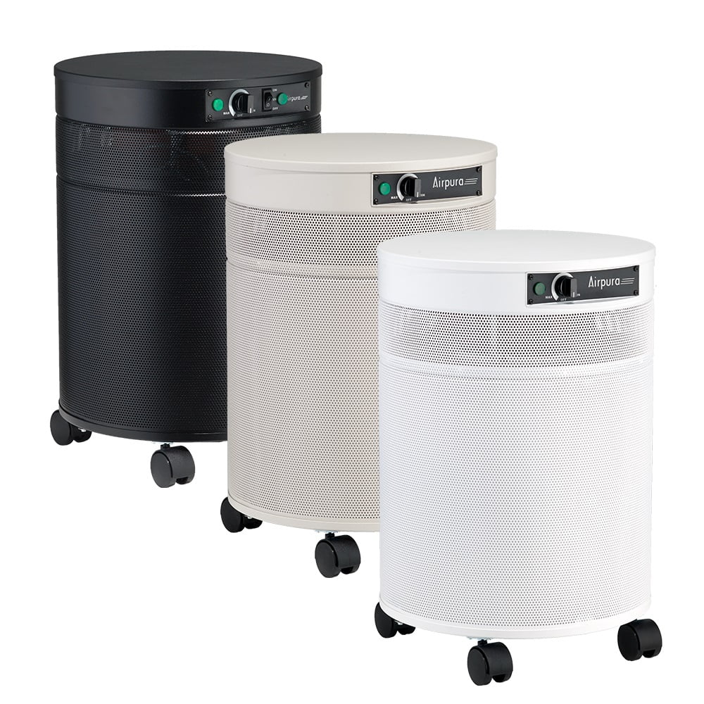 Powdered Coated Galvanized Metal Air Purifier With White Finish T652