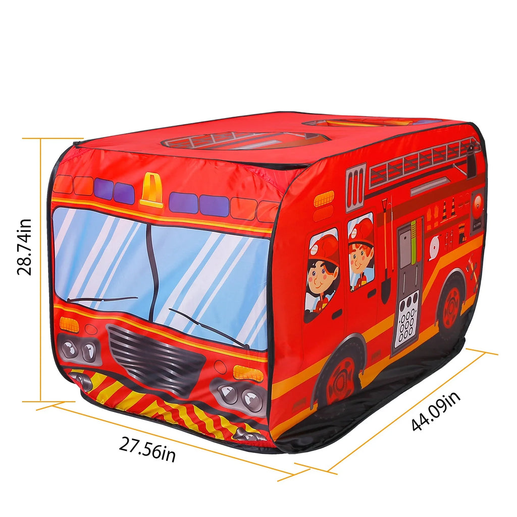 Red Pop Up Kids Play Tent with Carry Bag A384