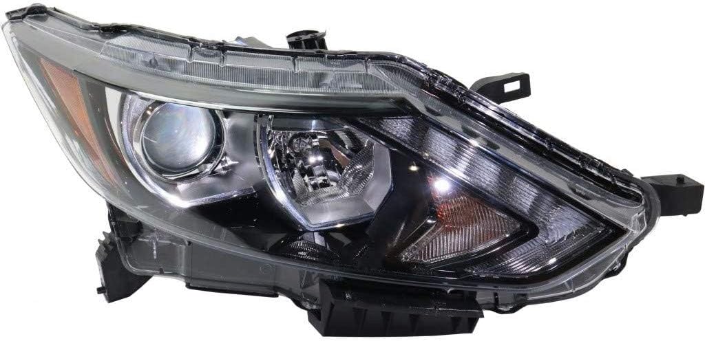 Headlight Assembly for Nissan Rogue Sport 2017 2018 2019 Passenger Side Halogen Z156452