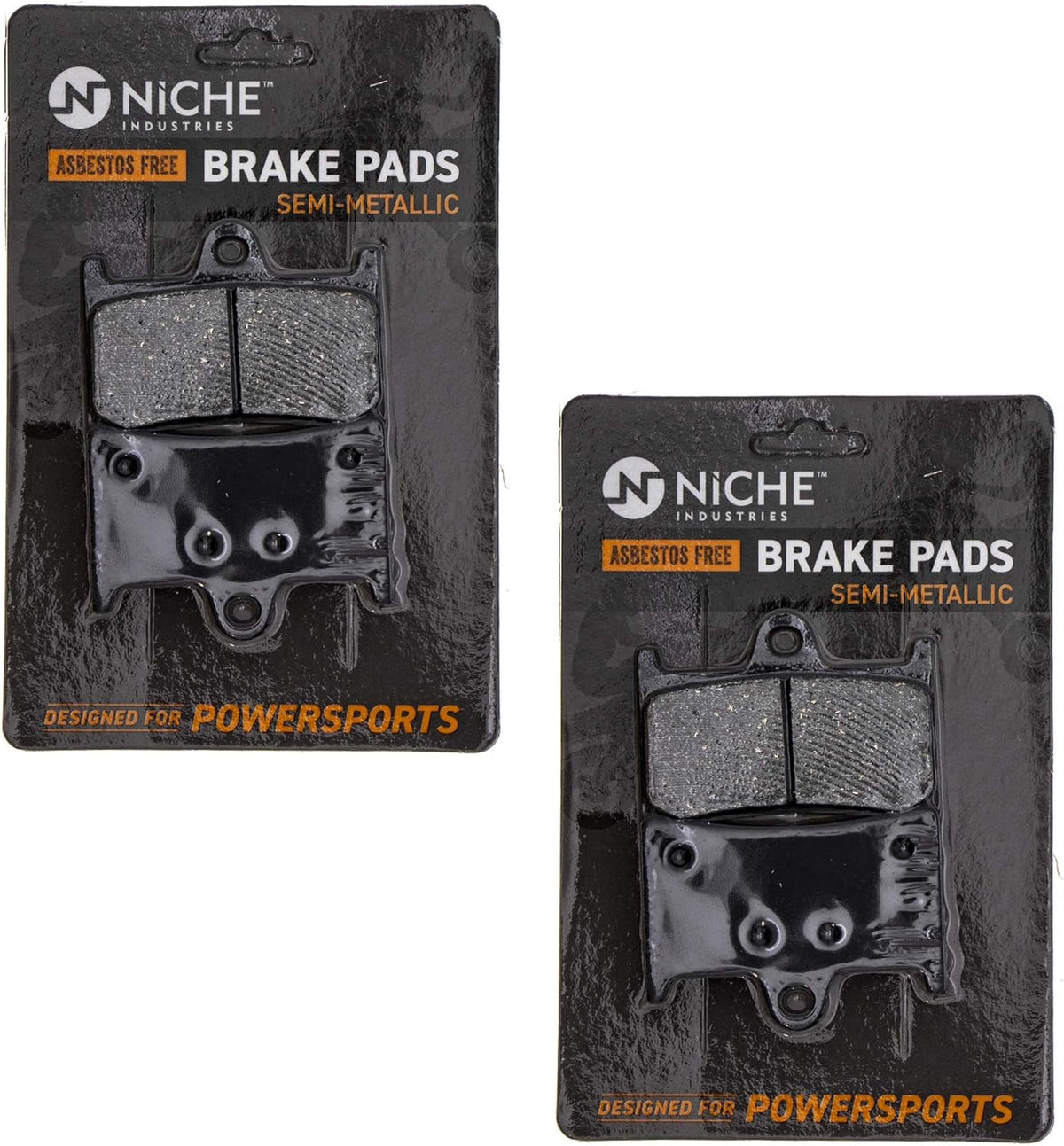 Brake Pad Set Semi-Metallic Pack of 2 D371