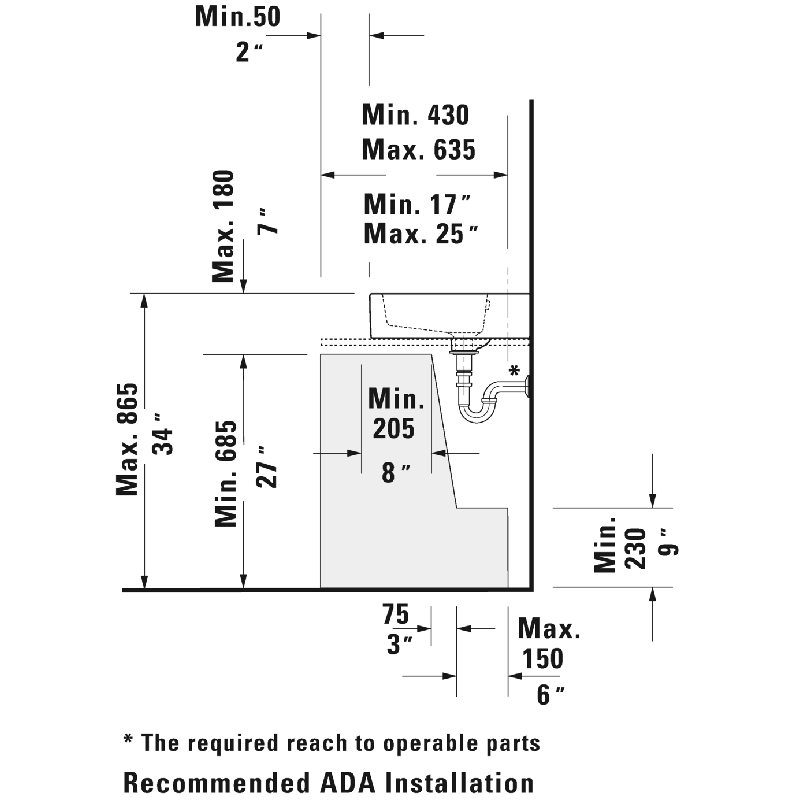 White Bathroom Sink N90248