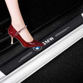 4Pcs Carbon Fiber Door Sill Protector Sticker Z319
