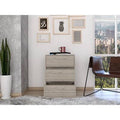 Gray 3 Drawer Filing Cabinet L2261