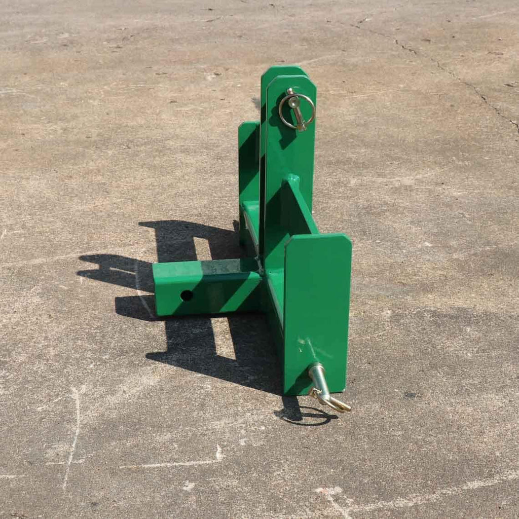 Tractor Drawbar with Suitcase Weight Brackets Green 2 Receiver Cat 0 K359
