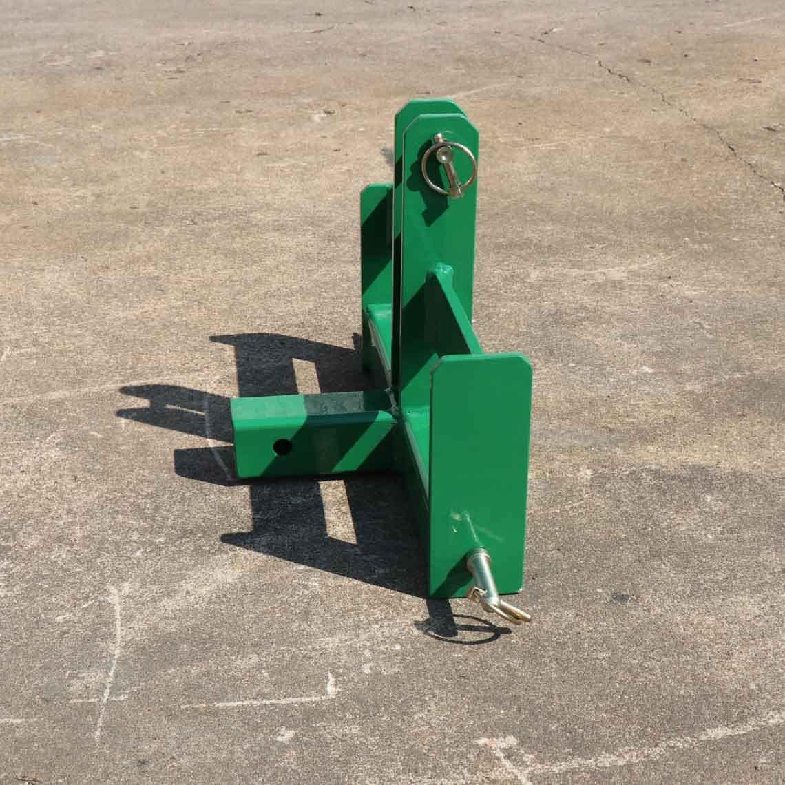 Tractor Drawbar with Suitcase Weight Brackets Green 2 Receiver Cat 0 K359