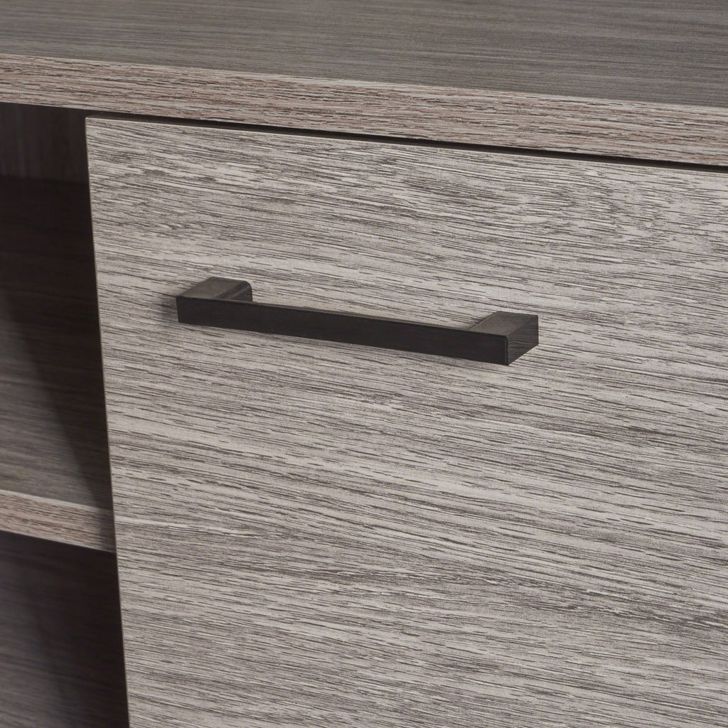 Pine /Wenge Fiberboard Entertainment Center A7940