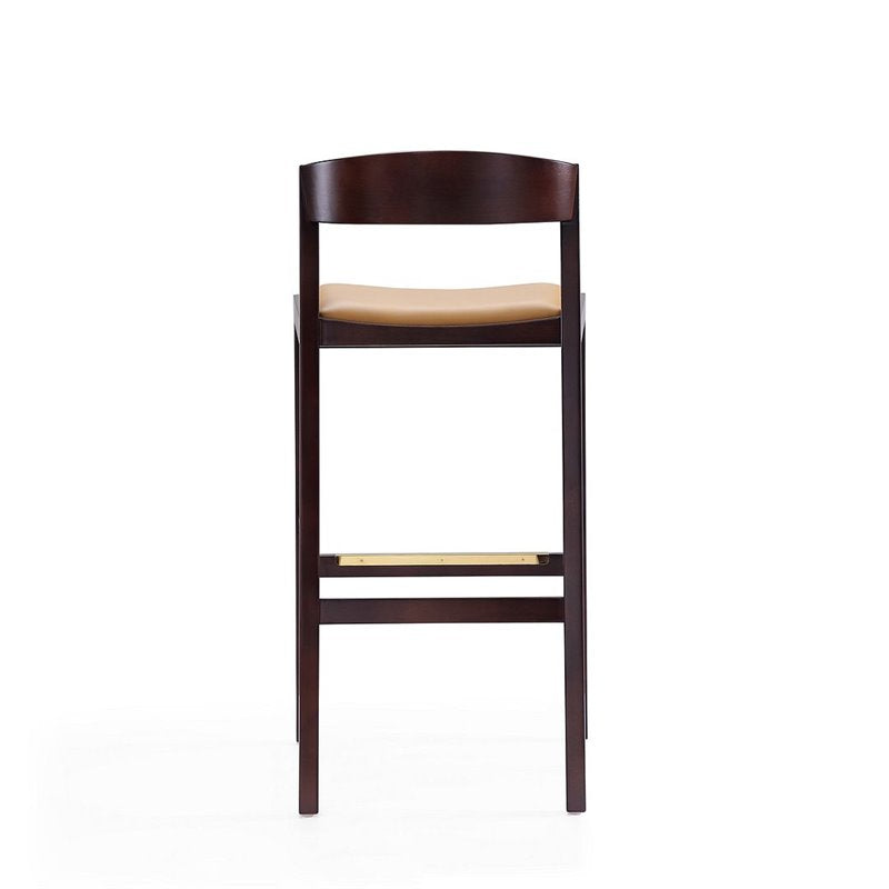 Faux Leather Barstool Set of 2 V177