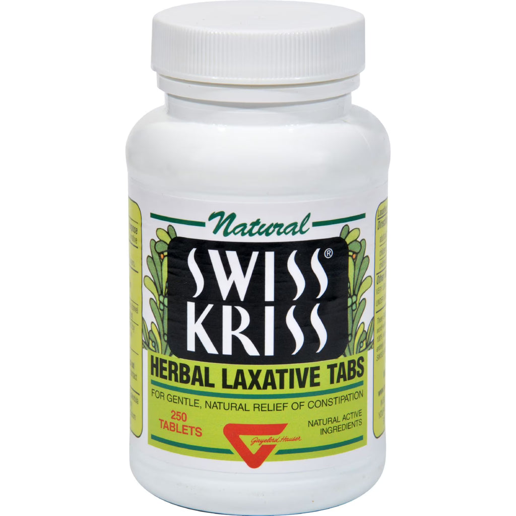 Herbal Laxative Tablets 250 ea (Pack of 4) S73782