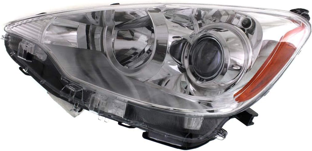 Driver Side Headlight Assembly with Bulbs Q71970