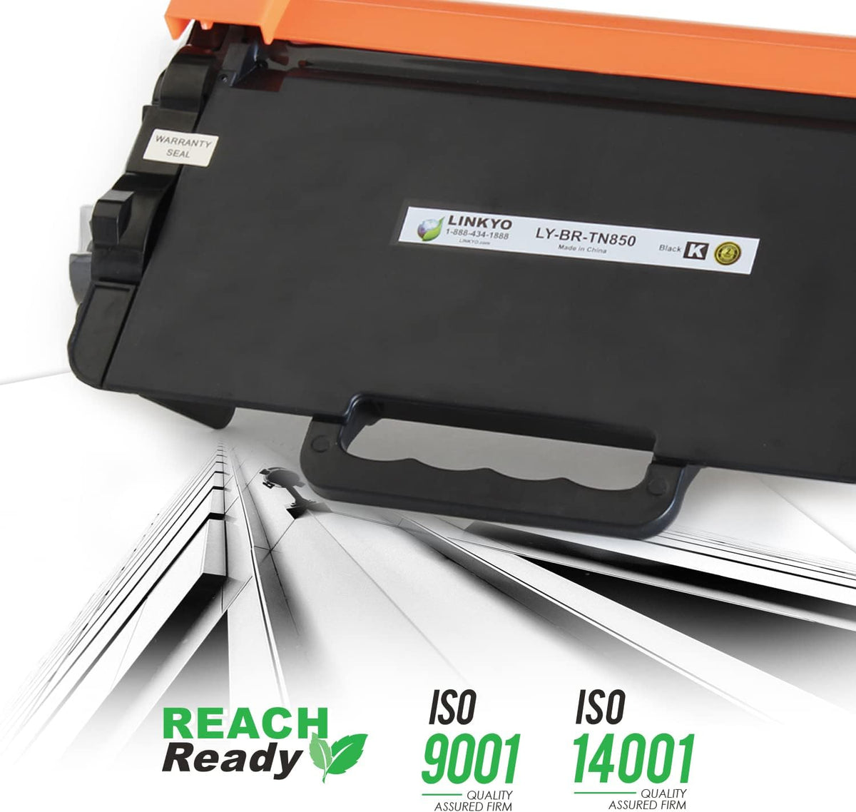 Black High Yield Toner Cartridge Pack of 2 F834