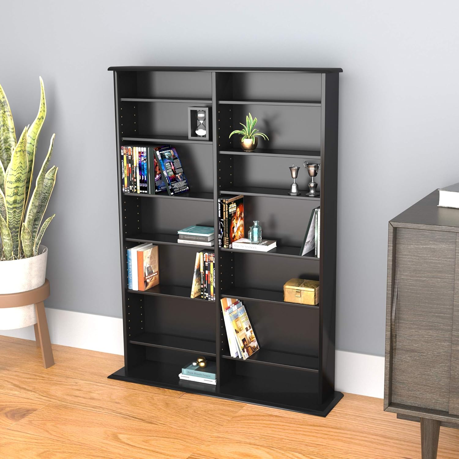 Black Wall Storage Cabinet C78907