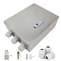 IP64 Waterproof Metal Junction Box with Lock, Pack of 2 Q6493