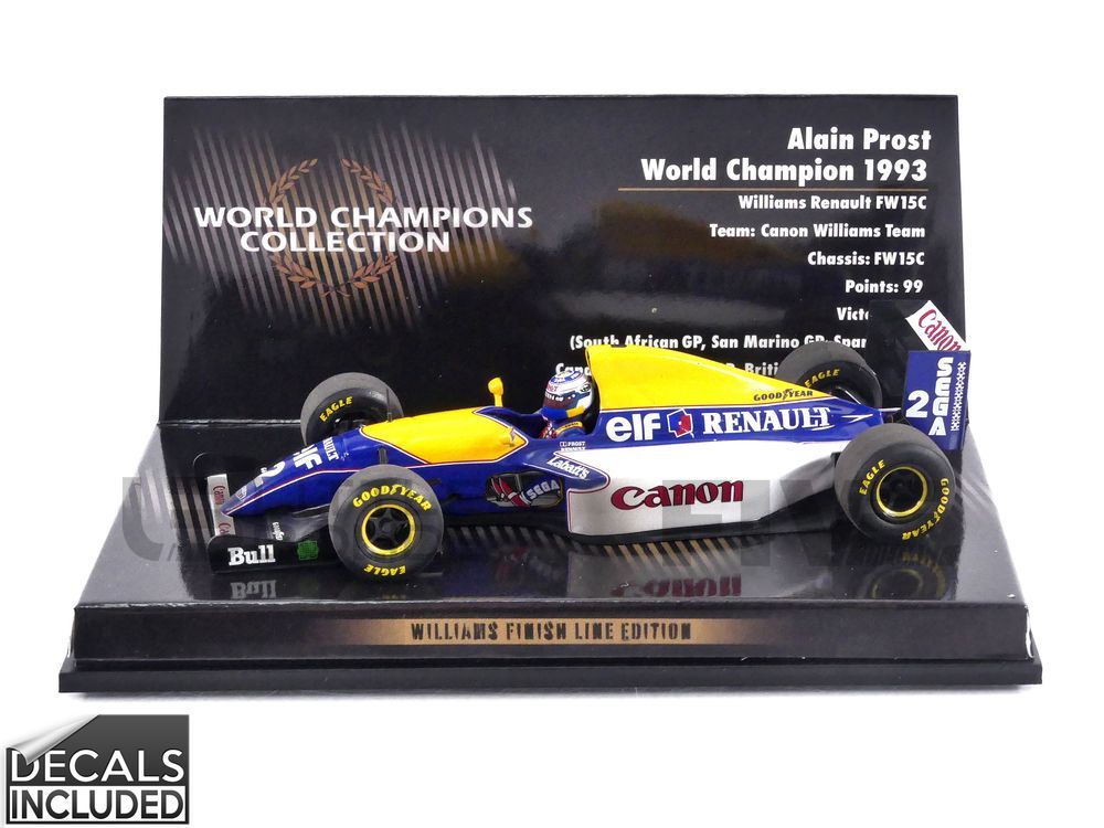 1/43 Williams Renault FW15 Dirty Version U3700