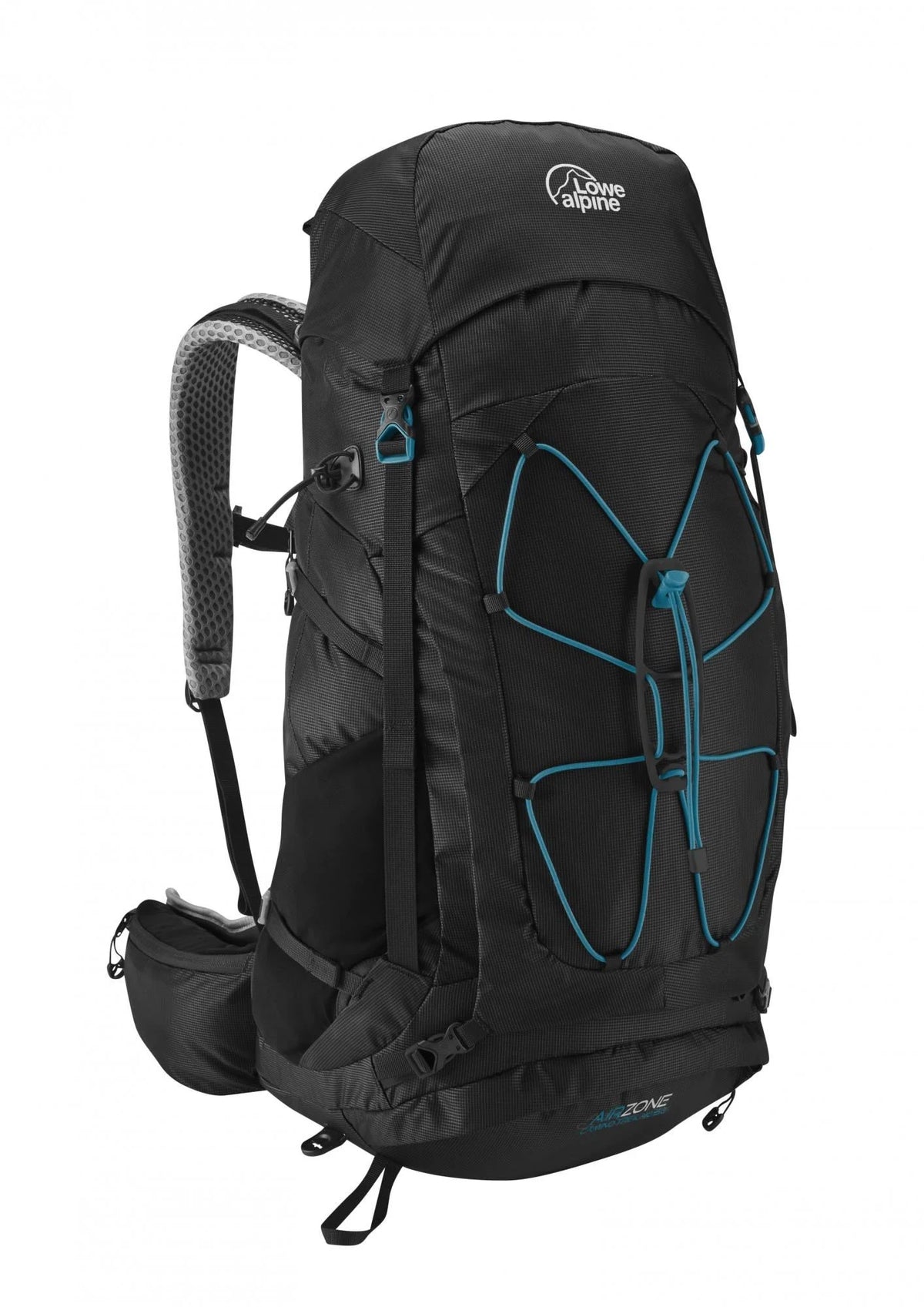 Black 40 + 10 L Trek Backpack Z2484