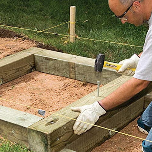 Round Metal Landscape Edging Spikes, 12-Inch Length P81794
