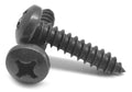 3/8 Sheet Metal Screw Phillips Pan Head Black Oxide V649940