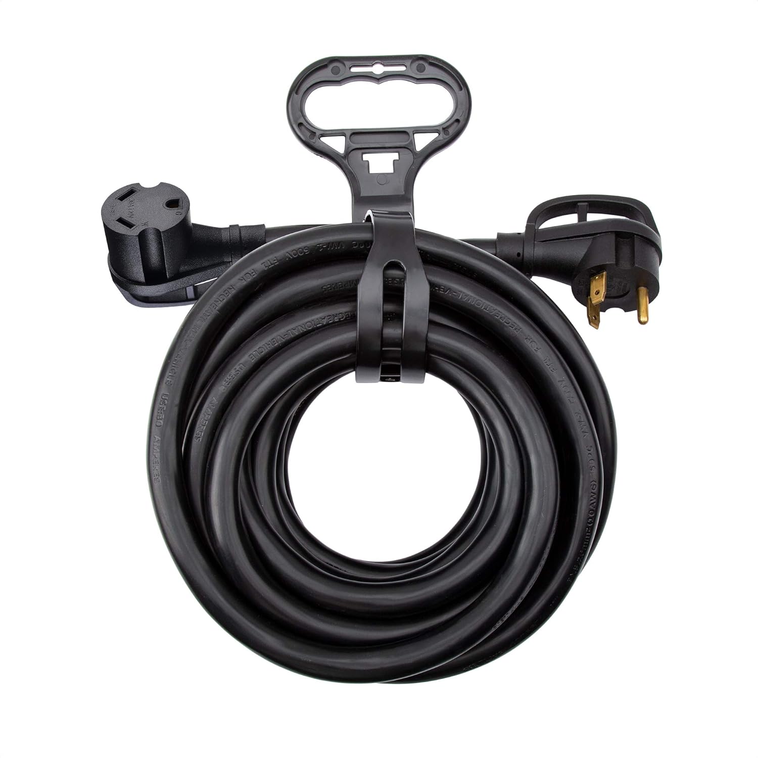 3 Prong 30 AMP RV Extension Cord 25 ft R9281