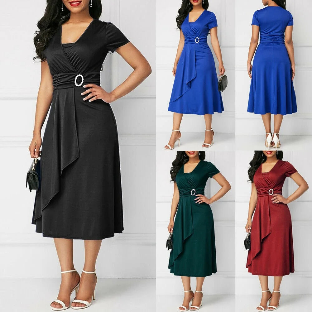 Plus Size Maxi Long Dresses Y37162