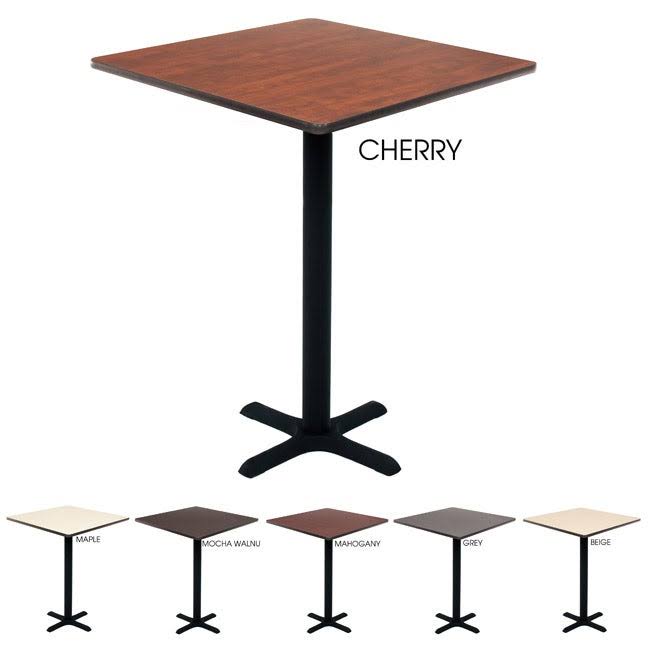 Mahogany Square Cafe Table O274054