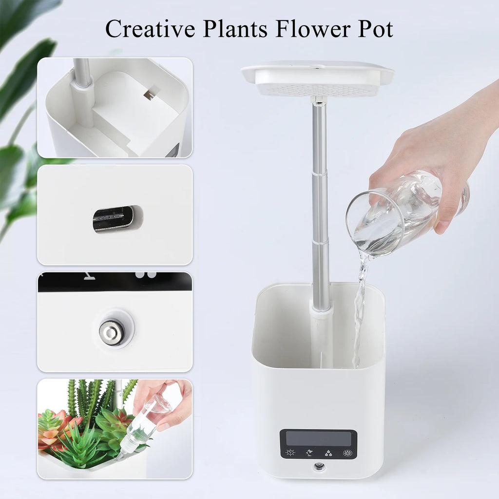 Hydroponic Herb Grow Lamp Indoor Planter C867
