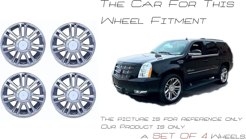 22x9 Chrome Alloy Wheels Set of 4 S7586