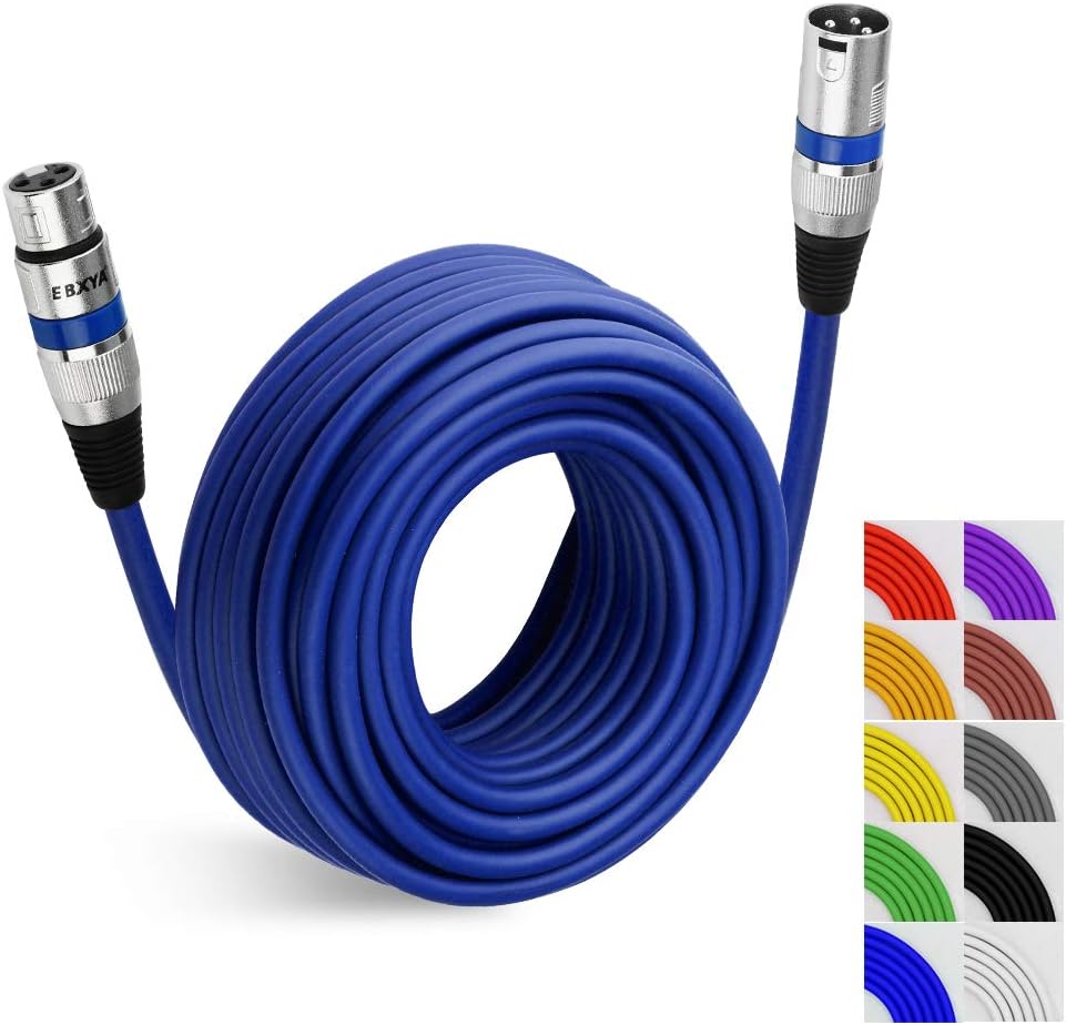 50 Ft 4 Pack XLR Microphone Cable A673
