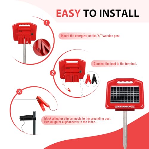 0.53 Joule Solar Electric Fence Charger E80799
