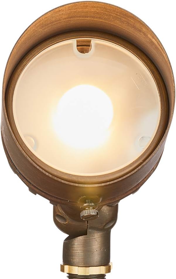 Bronze Cast Brass Outdoor Spotlight V342