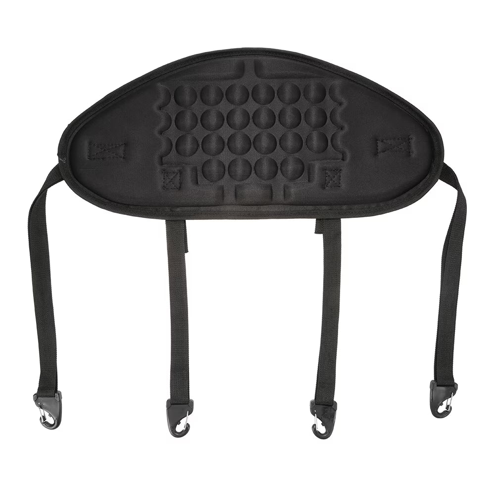 Black Adjustable Kayak Seat Backrest with Back Pad H8392