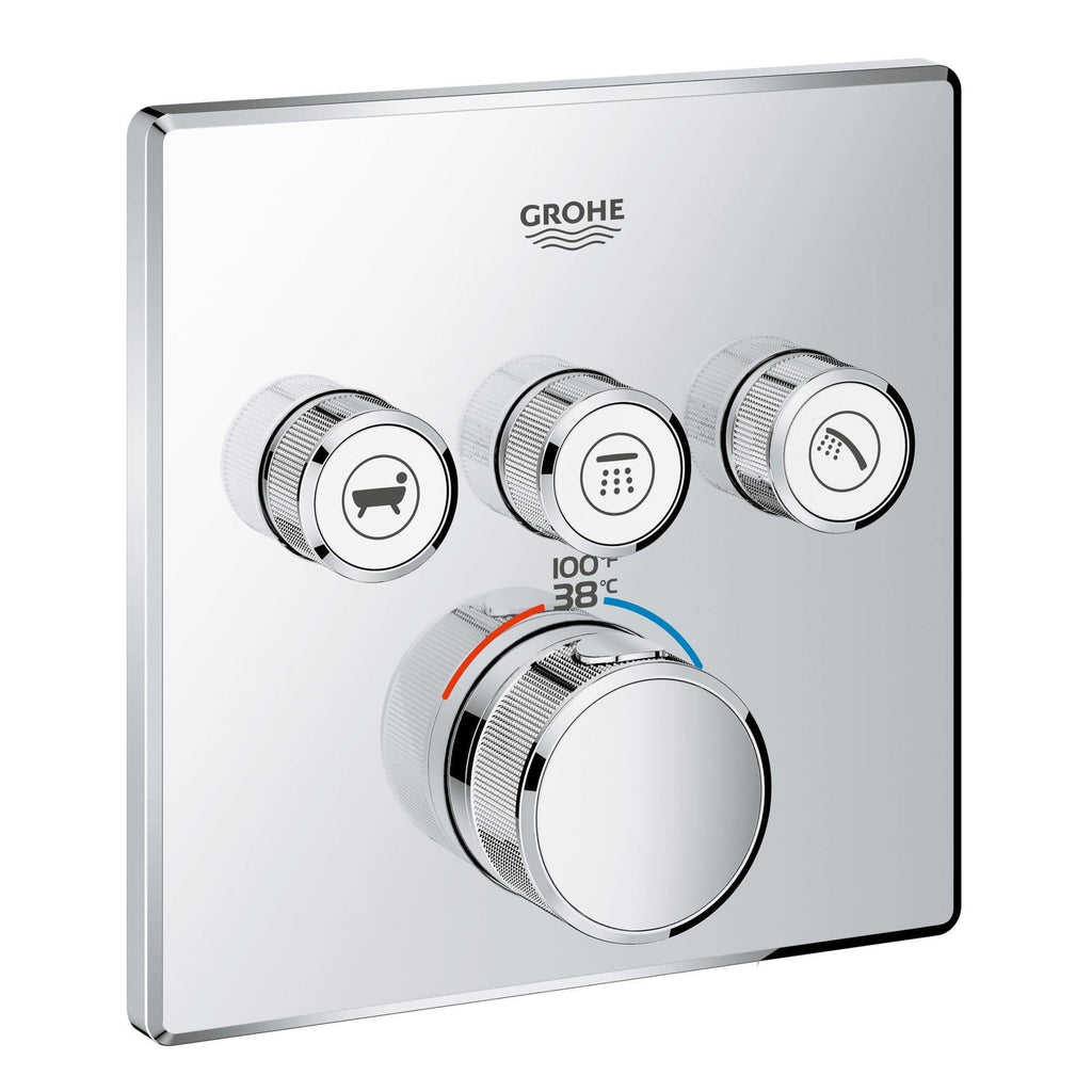 Starlight Chrome Thermostatic Trim with Control Module B40549