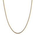 14kt Yellow Gold 2.5mm Franco Chain 20 inch Lobster Clasp R710