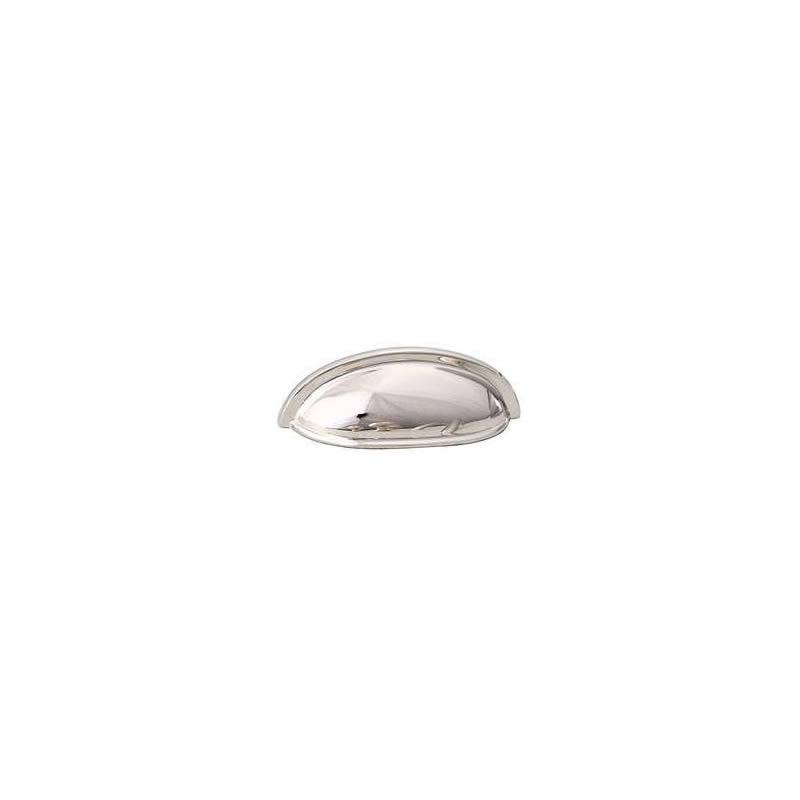 Polished Nickel Cup Pulls Y1294