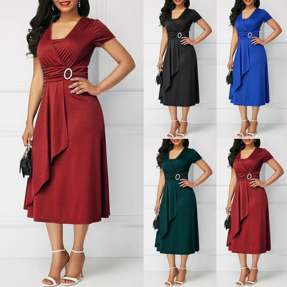 Plus Size Maxi Long Dresses Y37162