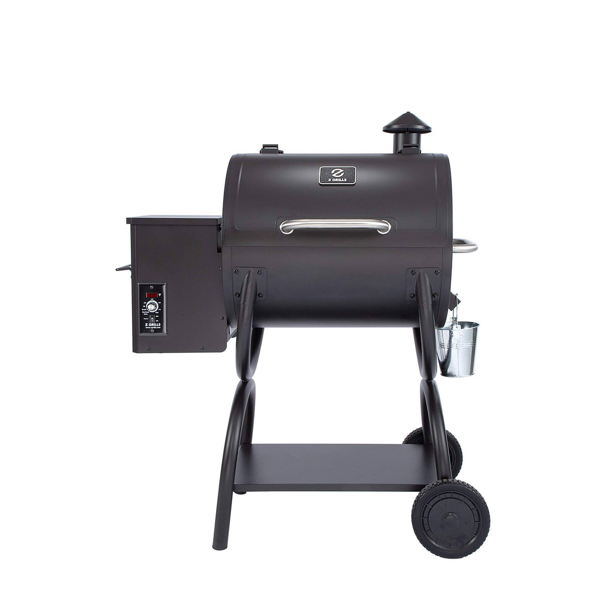 Black Wood Pellet Grill and Smoker, 590 Sq in G336
