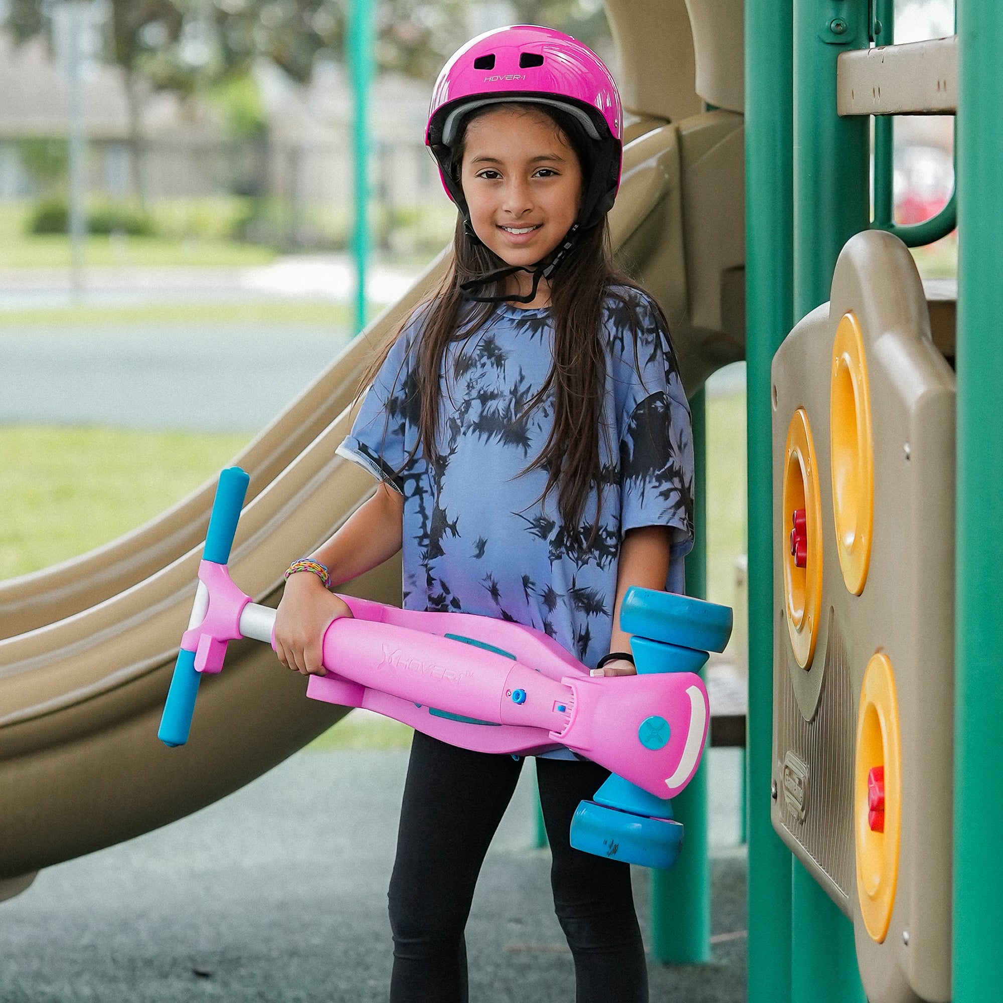 Pink Self Balancing Electric Scooter for Children Y118473