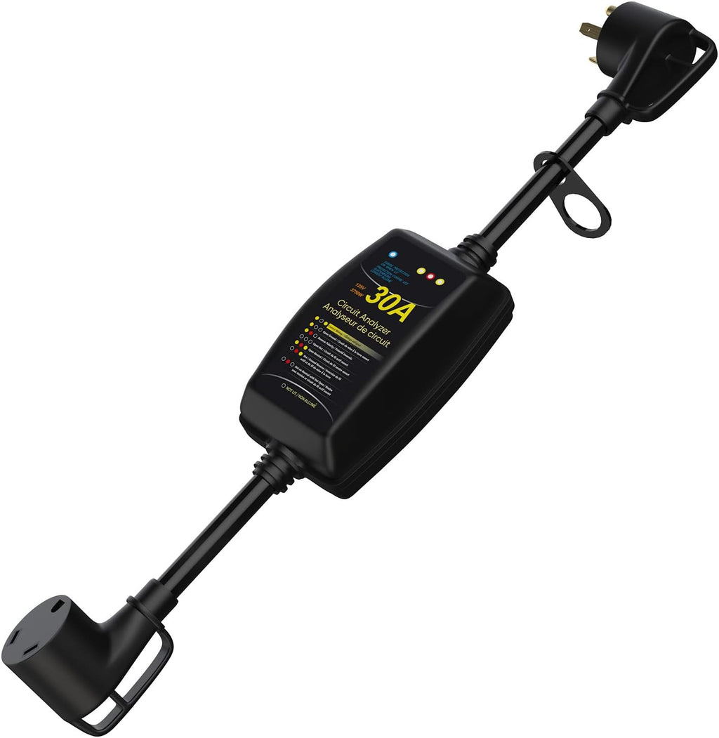 RV Surge Protector 30 Amp with Indicator Light and Grip Handles M419