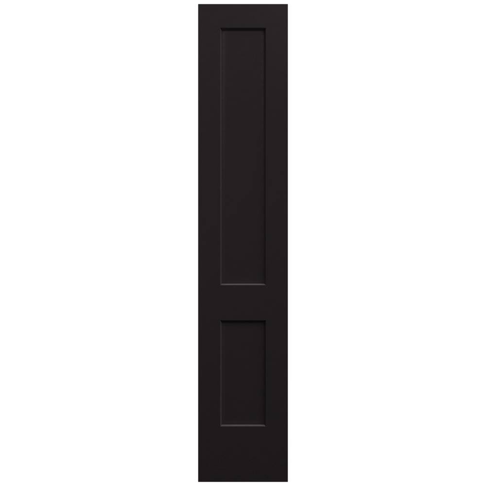20 in. x 96 in. Black Solid Core Molded Composite MDF Interior Door Slab W33918