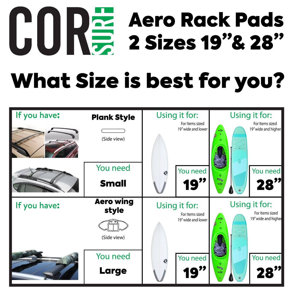 Car Rack Pad and Silicone Tie Down Strap Combo Pack L4203