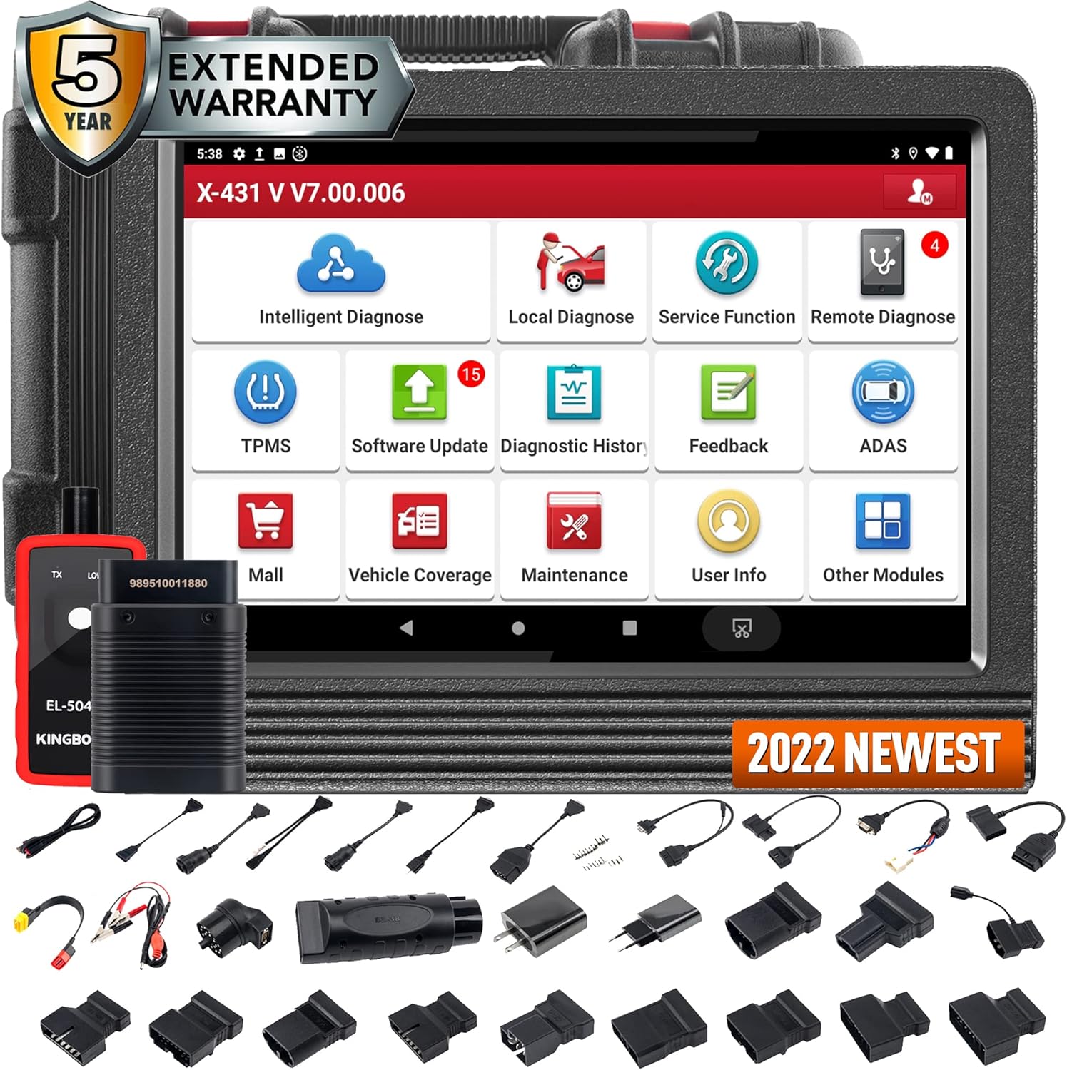 Full Bi-Directional Scan Tool with AutoAuth for FCA SGW M21561