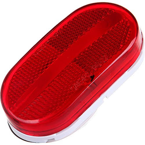 Red LED Oblong Side Marker Light 12V Pack of 8 J410