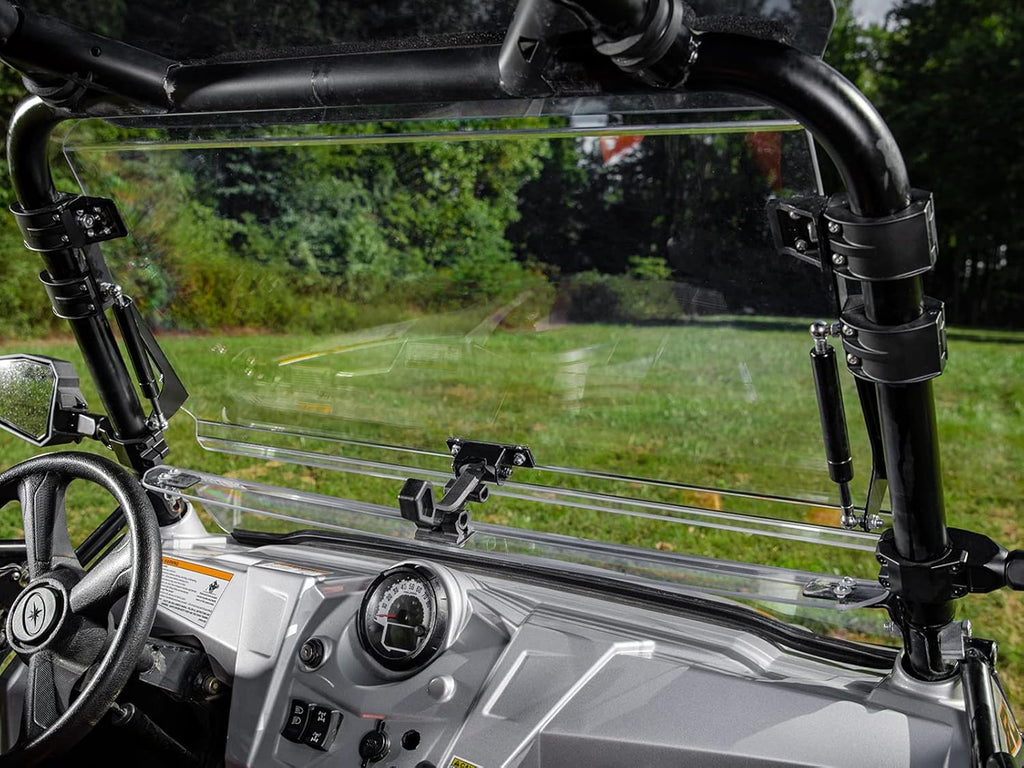 Scratch Resistant Flip Windshield, 1/4” Polycarbonate V7800