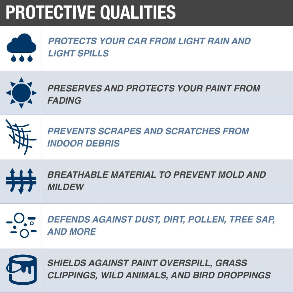 Gray Water Resistant Truck Cover Pack of 2 S78712