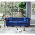 Blue Velvet Sofa K695139